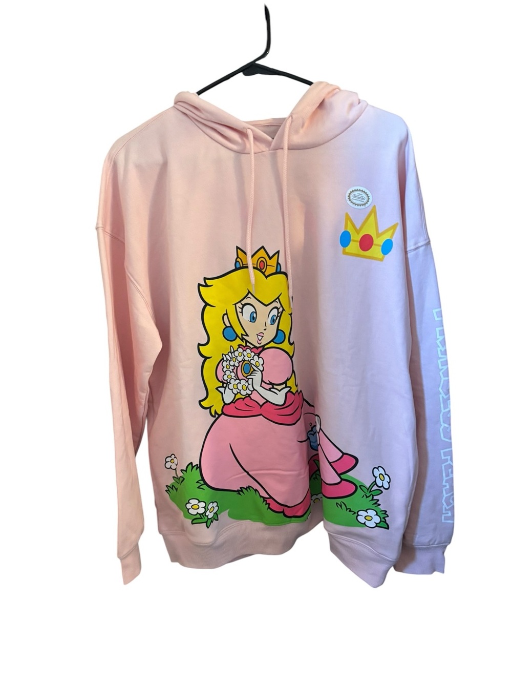 Nintendo Pink Princess Peach Graphic Hoodie - Picture 2 of 7